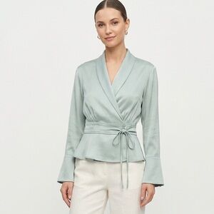 Express Wrap Blouse Small